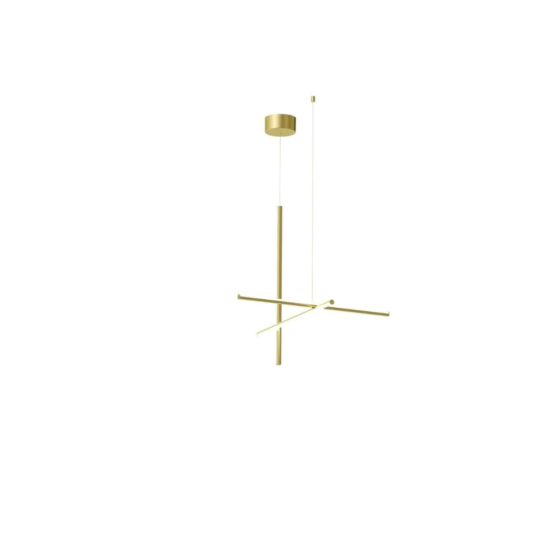 Produktbillede af Coordinates Pendel 1 Anodiseret Champagne Flos i premium kvalitet