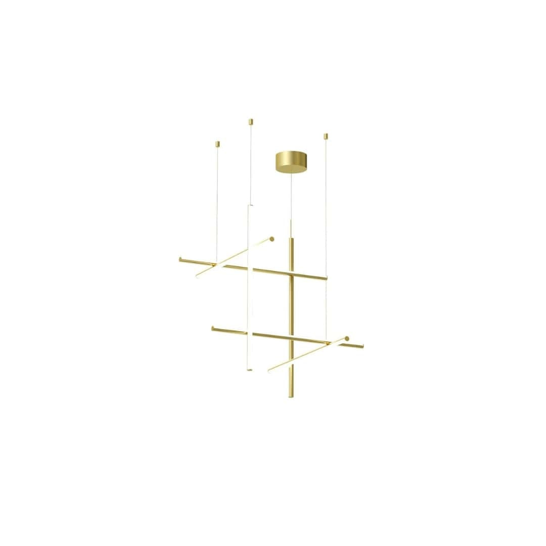 Coordinates Pendel 3 Anodiseret Champagne Flos