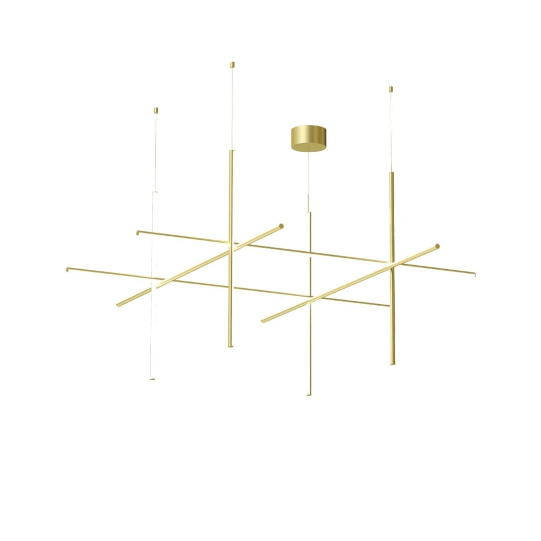 Coordinates Pendel 4 Anodiseret Champagne Flos