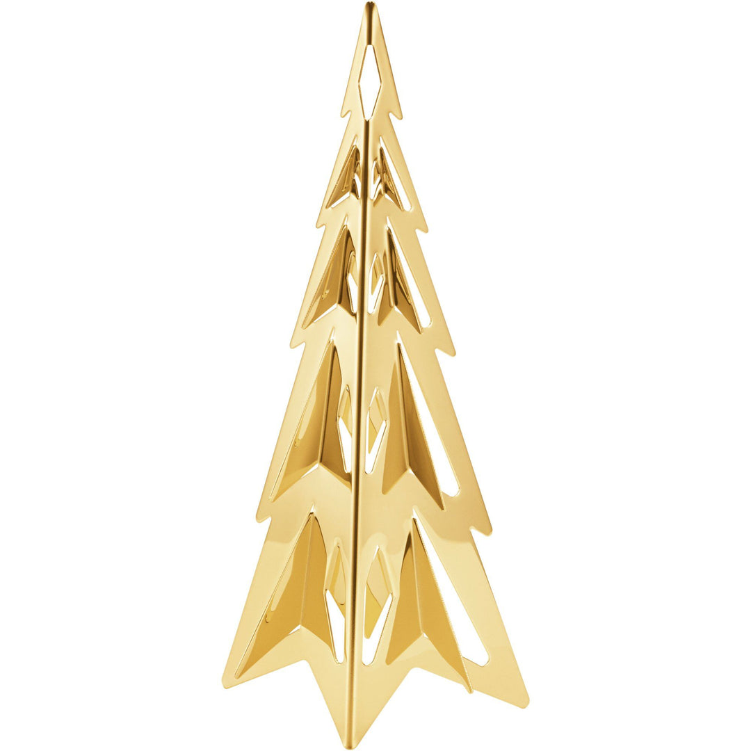 Georg jensen Georg jensen Christmas Collection 2024 Juletræ, 18 kt guldbelægning, large ❤ frontbillede (Julepynt)