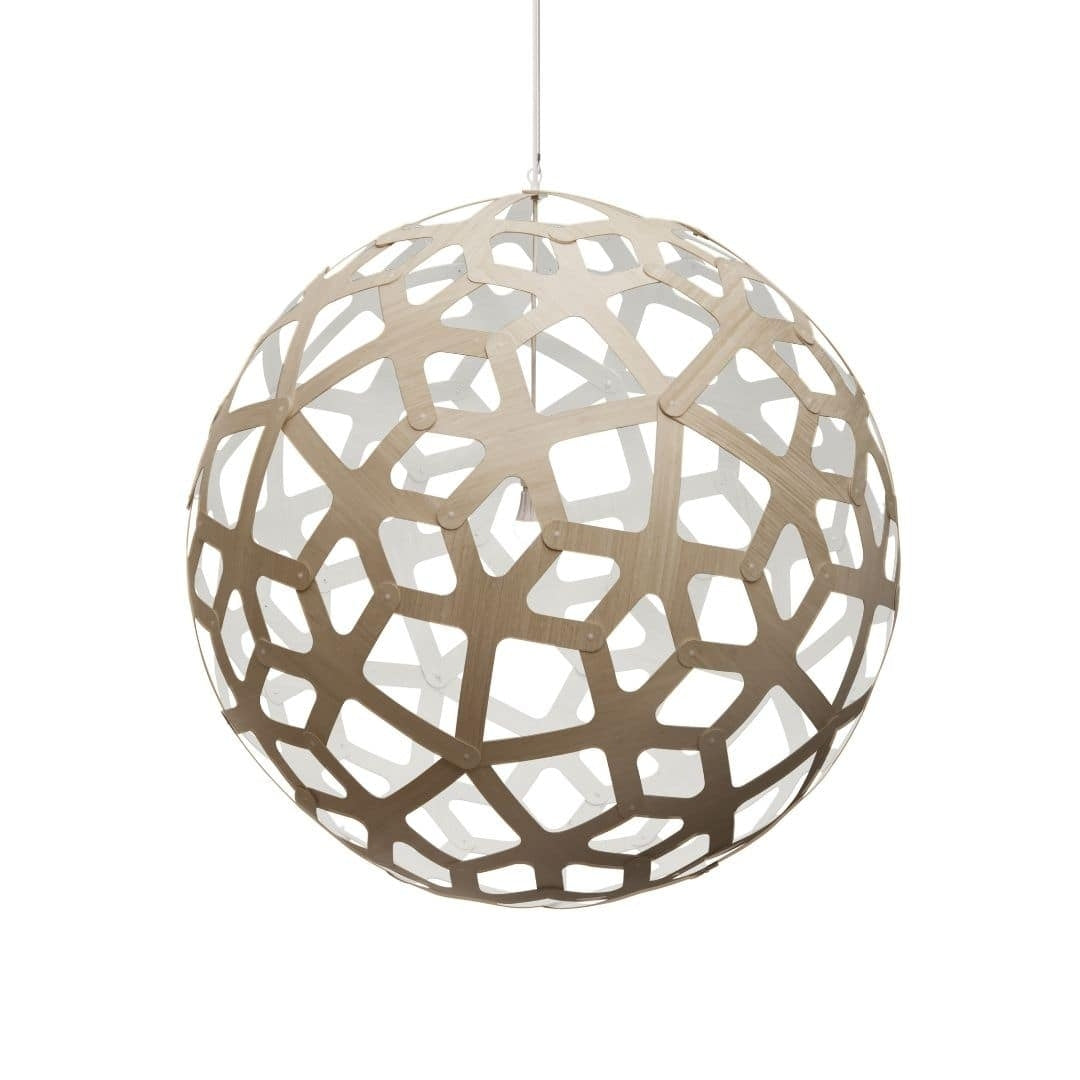Produktbillede af Coral Ø120 Pendel Bamboo / Hvid David Trubridge i premium kvalitet