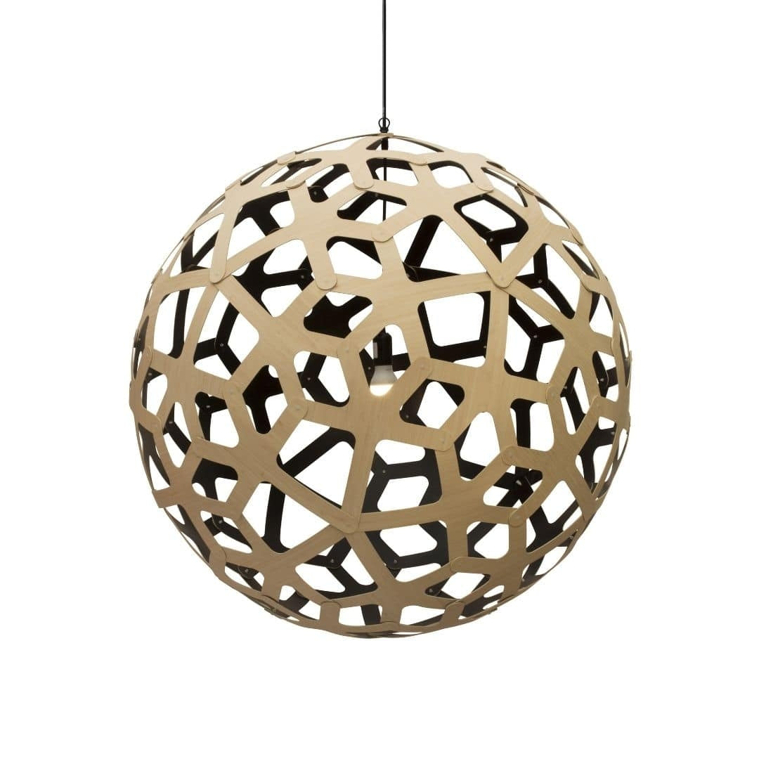Produktbillede af Coral Ø120 Pendel Bamboo / Sort David Trubridge i premium kvalitet