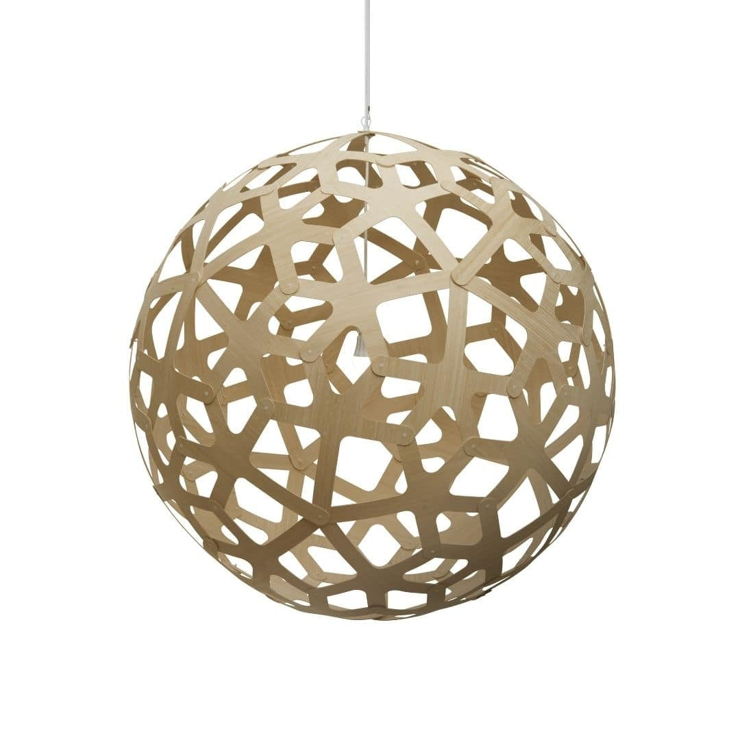 Produktbillede af Coral Ø120 Pendel Bamboo David Trubridge i premium kvalitet