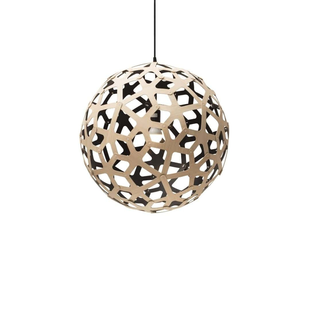 Produktbillede af Coral Ø60 Pendel Bamboo / Sort David Trubridge i premium kvalitet