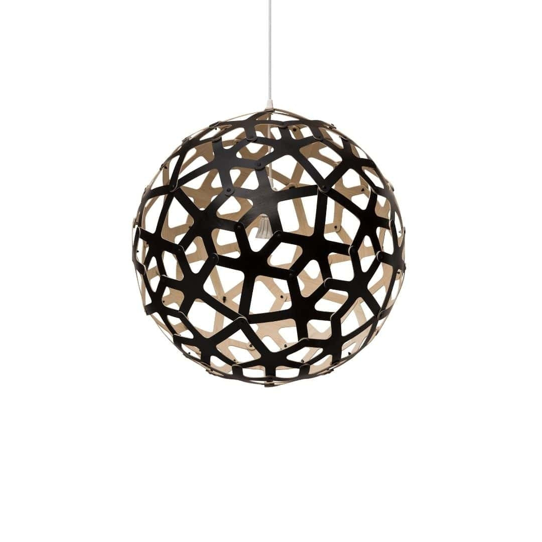 Produktbillede af Coral Ø80 Pendel Sort / Bamboo David Trubridge i premium kvalitet