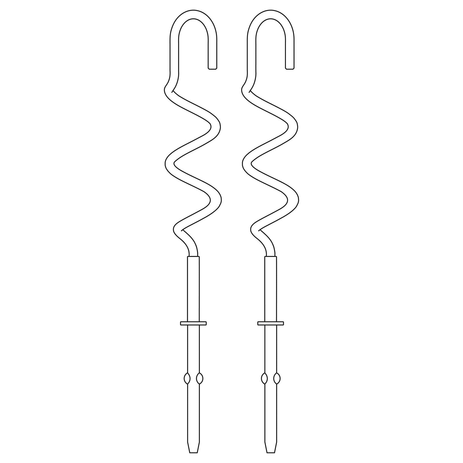 Dualit Dualit Dejkroge til elpiskeris ❤ detaljebillede (Tilbehør)