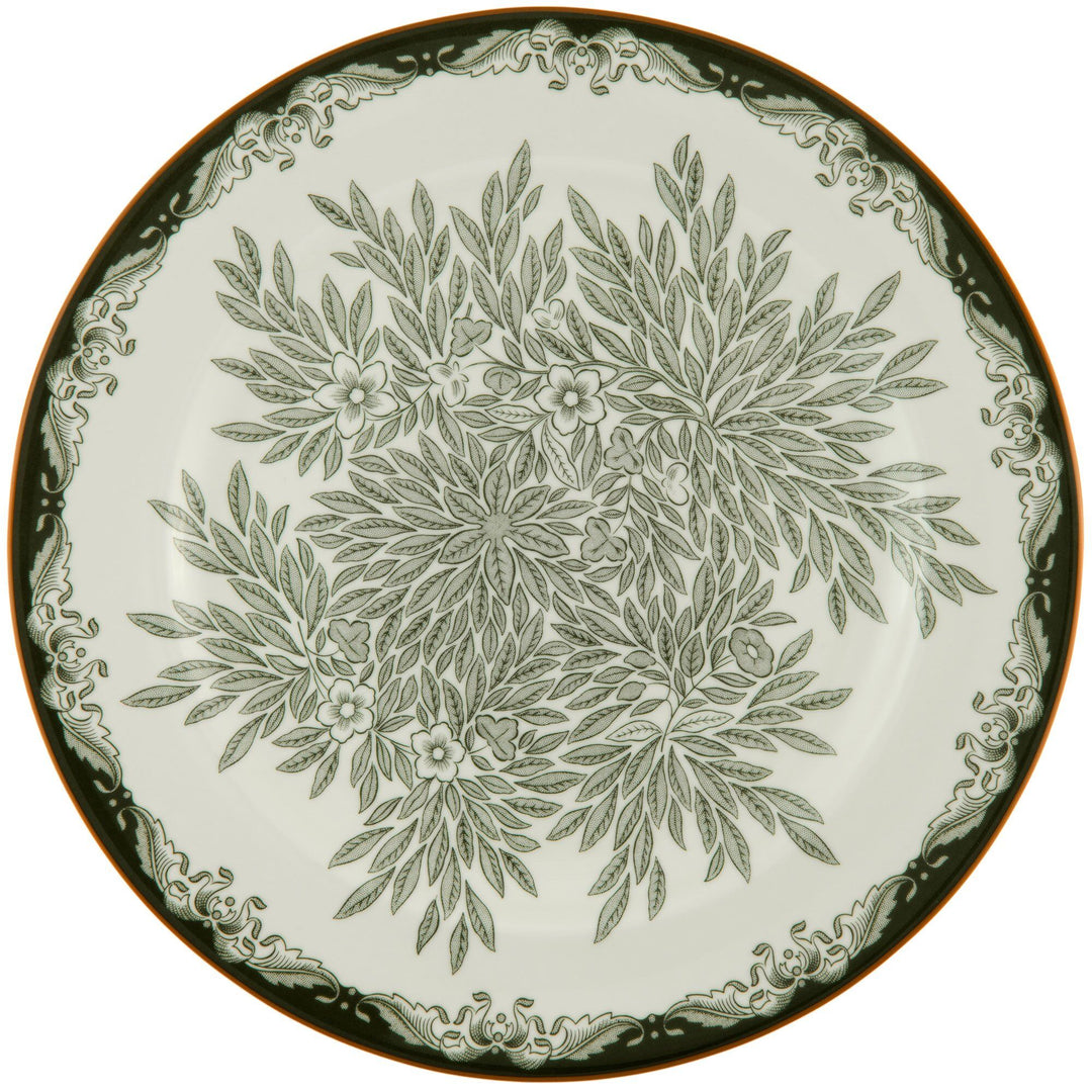 Rörstrand Rörstrand Ostindia Floris tallerken 27 cm, grøn ❤ vinkelbillede (Tallerkener)