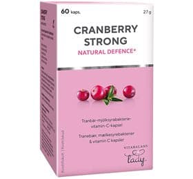 Se Vitabalans Cranberry Strong 60 kap. - DATOVARE 11/2023 ❤ Stort online udvalg i KopK ❤ Hurtig levering: 1 - 2 Hverdage samt billig fragt - Varenummer: HG-51417-1 og barcode / Ean: '6410530057063 på lager - Udsalg på Sundhed Spar op til 63% - Over 312 kendte brands på udsalg