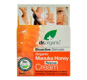 Detaljeret produktbillede af Dr. Organic Cream Manuka 50 ml. på tilbud