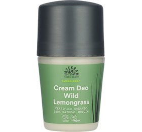 Produktbillede af Urtekram Deo cream roll on Wild Lemongrass 50ml. på tilbud