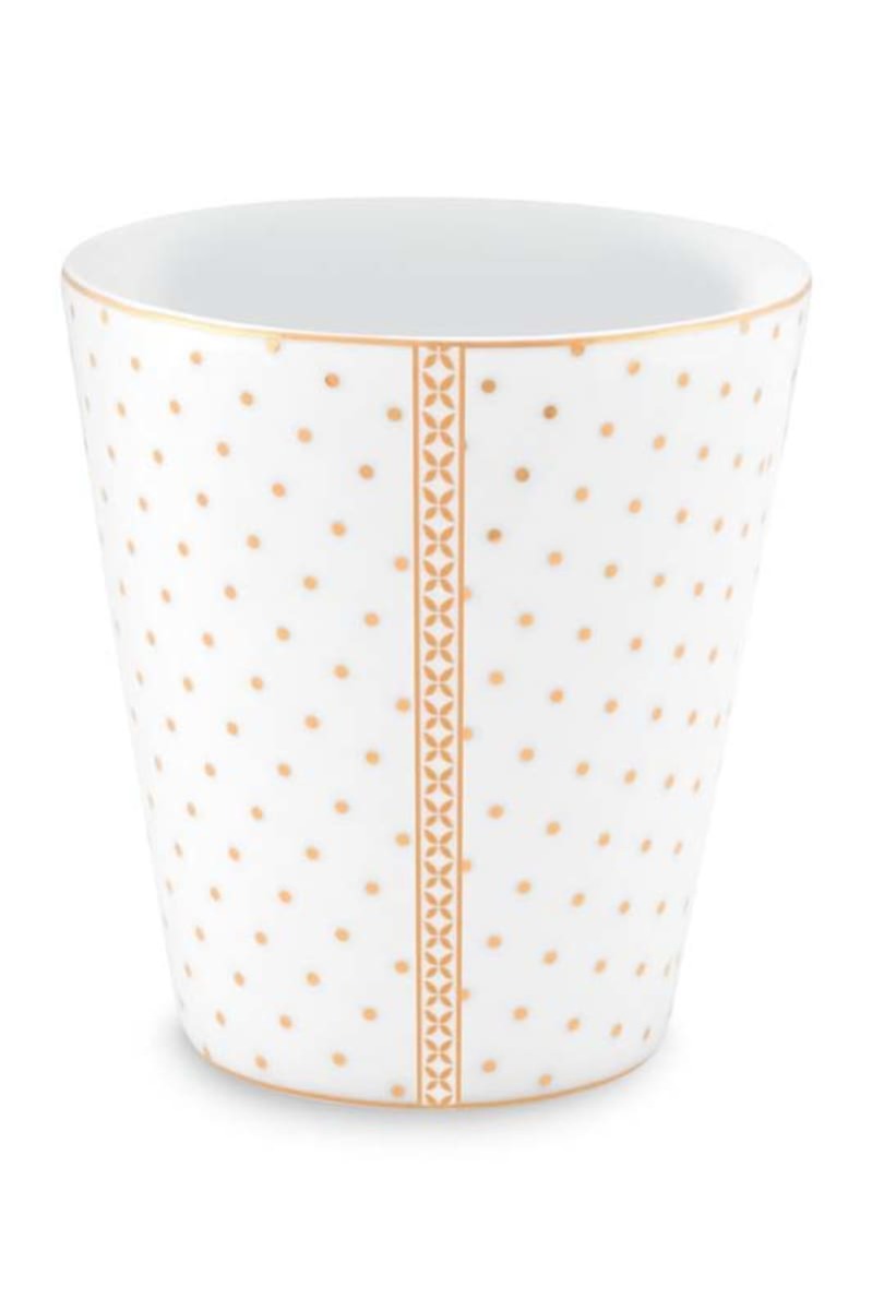 Produktbillede af Mug without Ear Royal Yerseke Golden Dots 230ml på tilbud i høj kvalitet