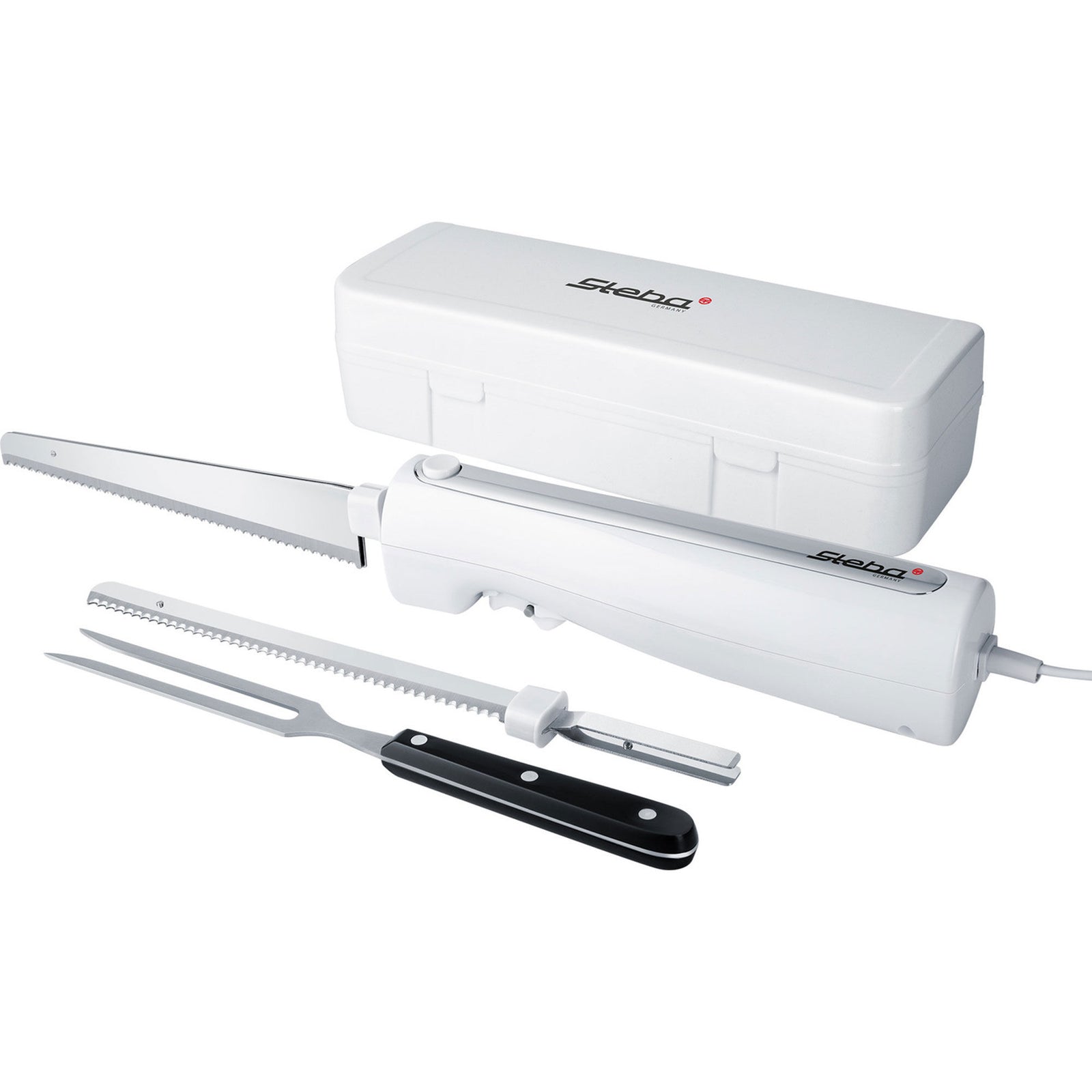 Steba Steba Elektrisk kniv, hvid ❤ produktbillede (Elektrisk kniv)