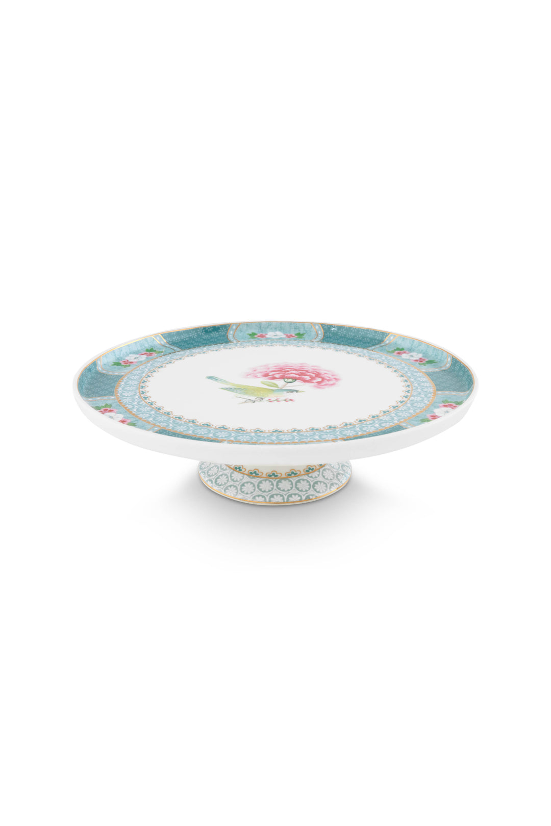 Produktbillede af Mini Cake Tray Blushing Birds Blue 21cm på tilbud i høj kvalitet