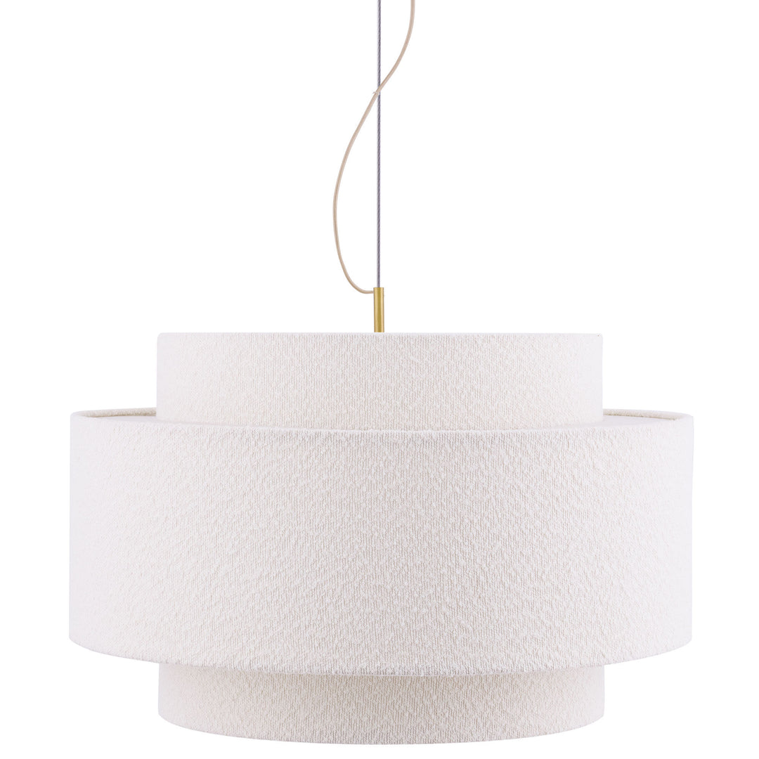 Globen lighting Globen Lighting Noah Bouclé pendellampe 70 cm, hvid ❤ produktbillede (Lampe)