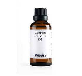 Produktbillede af Allergica Cuprum aceticum D6 50ml. på tilbud