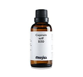 Produktbillede af Allergica Cuprum sulf. D30 50ml. på tilbud