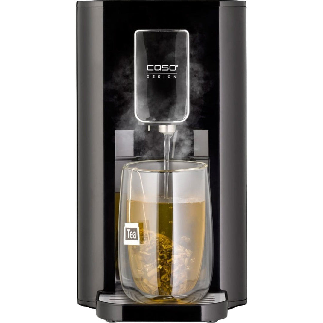 Caso Caso HW550 varmtvandsdispenser, stål/sort – close-up (Kittel)