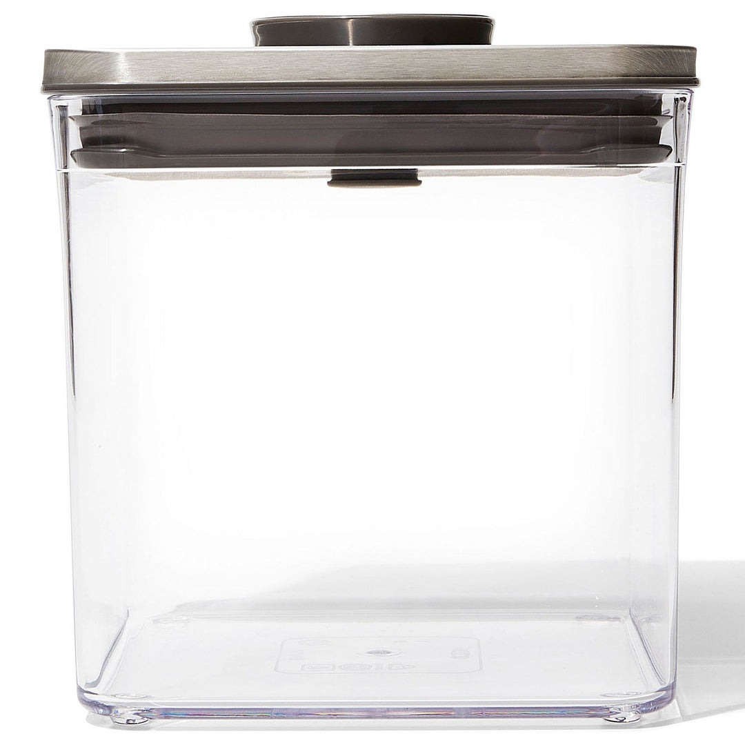 Oxo Oxo POP Firkantet Steel Beholder, 2,6 liter ❤ vinkelbillede (Beholder)