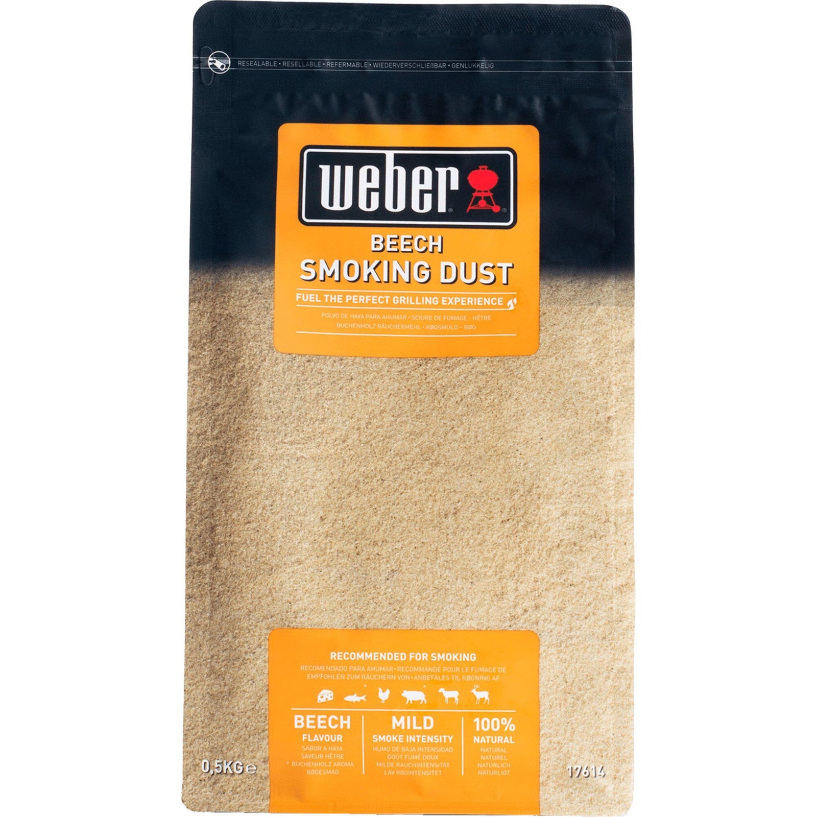 Weber Weber Røgsmuld Bøg – produktfoto (Røgpiller)