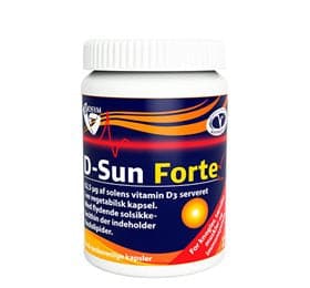 Stort online udvalg i BioSym D-Sun Forte 62,5 mcg D-vit. 120 kaps. ❤ Biosym ❤ Hurtig levering: 1 - 2 Hverdage og gratis fragt v/køb over 295 kr. GLS til pakkeshop ❤ Varenummer: HG-15411 og barcode / Ean: 5705380168085 på lager - Kæmpe udvalg i Sundhed - Over 350 kendte brands på udsalg