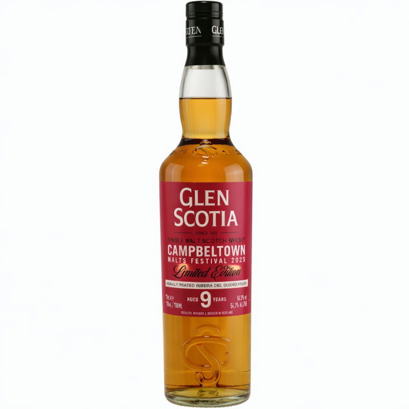 Produktbillede af Glen Scotia 9 Years Old Campbeltown Festival 2025 Whisky Fl 70 på tilbud – premium kvalitet og detaljer
