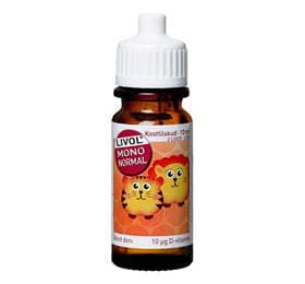Stort online udvalg i Livol D3-dråber til børn Livol fra 2 uger til 2 år 10ml. 08/ ❤ Livol ❤ Hurtig levering: 1 - 2 Hverdage og gratis fragt v/køb over 295 kr. GLS til pakkeshop ❤ Varenummer: HG-78788789 og barcode / Ean: 5702070182505 på lager - Kæmpe udvalg i Børn - Over 454 kendte mærker på udsalg