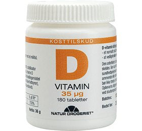 Produktbillede af ND D-Vitamin 35 ug på tilbud