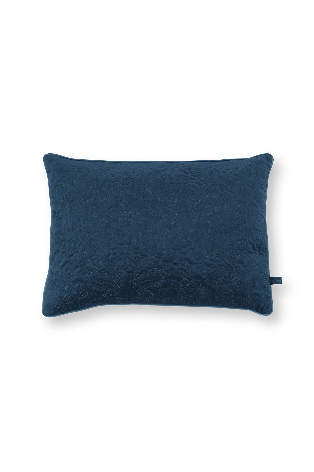 Produktbillede af Cushion Quiltey Days Blue 50x35cm på tilbud i høj kvalitet