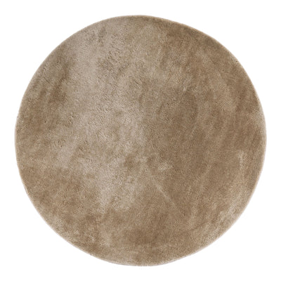 Miami Tæppe - Sand farvet Ø160 cm ❤ Stort online udvalg i HouNordic ❤ Billig fragt og hurtig levering 2 - 5 hverdage ❤ Varenummer: BGH-43715144253692 / Ean: '5713917018130 på lager - Udsalg på Alle produkter Spar op til 53% - Over 454 design mærker på udsalg