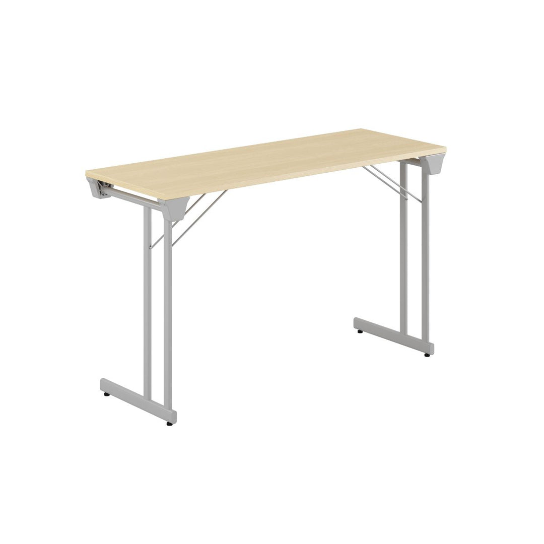 Produktbillede af Kongress Style 120x45cm Sammenklappeligt bord Birk-grå på tilbud