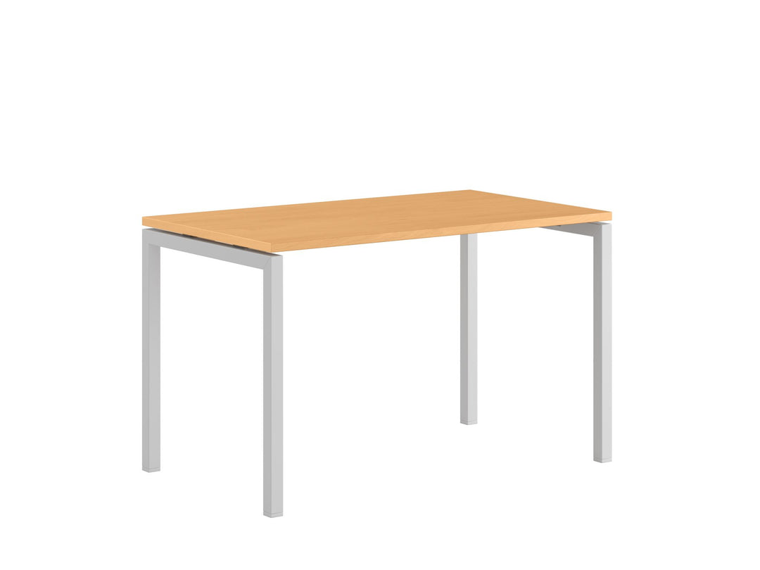Produktbillede af Luna U Bord 120x70cm Bøg-hvid på tilbud