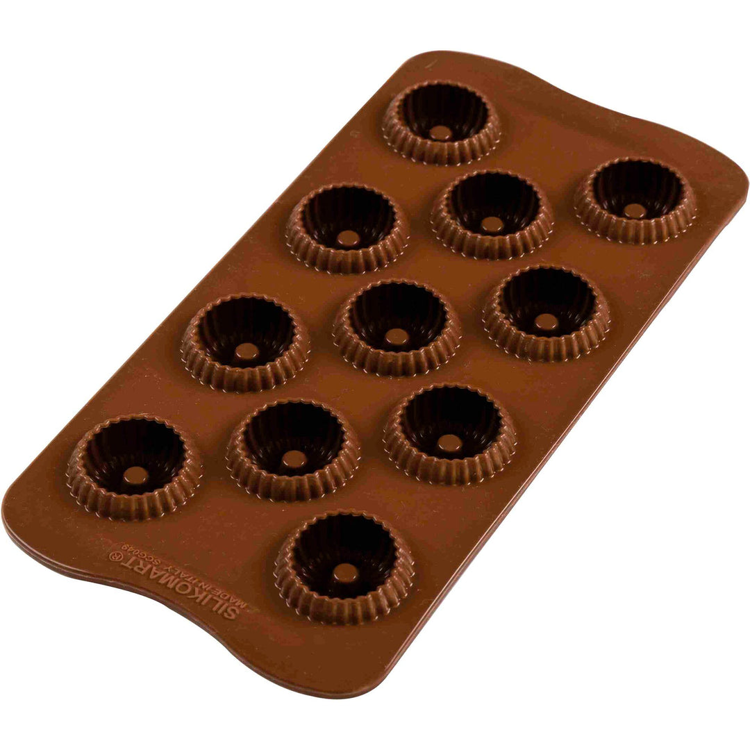 Silikomart Silikomart Choco Crown N.15 Pralinform ❤ produktvisning (Chokoladeform)