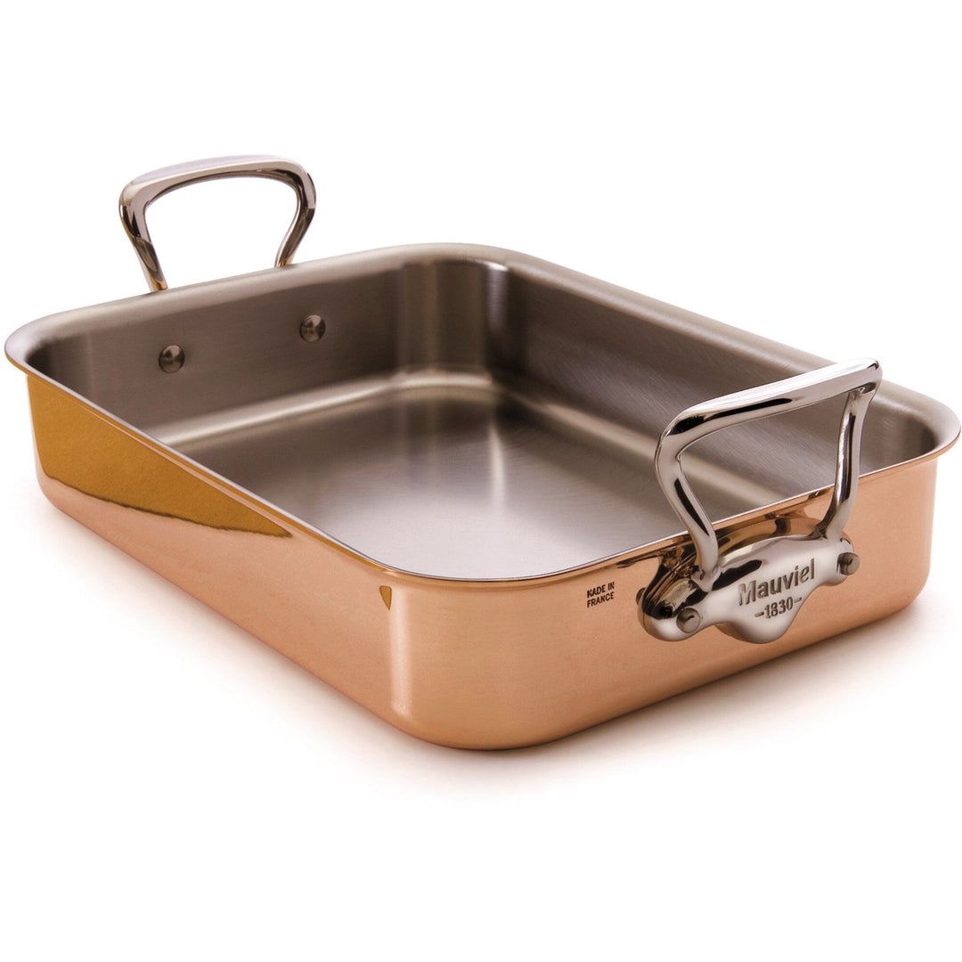 Mauviel Mauviel M 150s bradepande – vinkelbillede (Langpande)