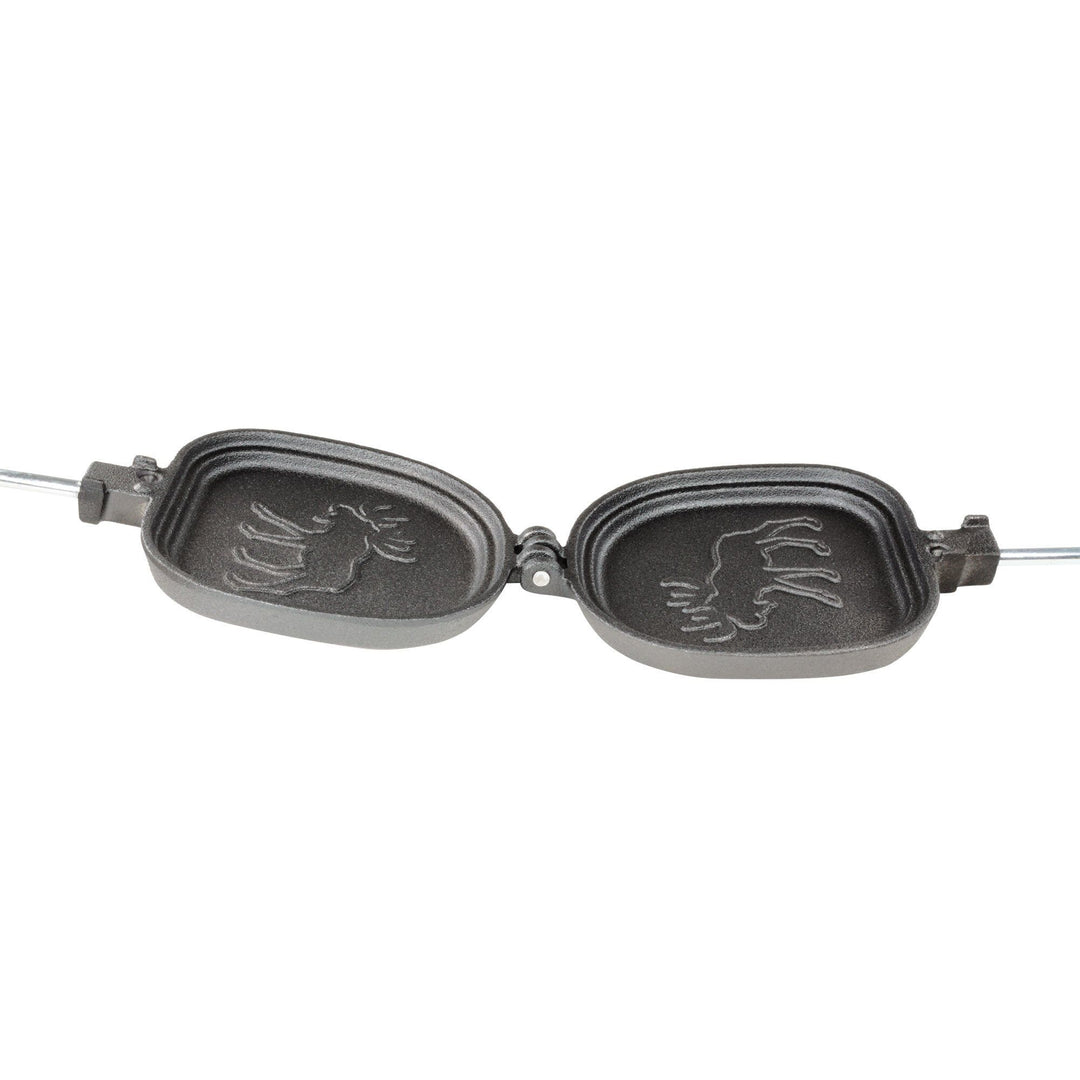 Hällmark Hällmark Paninigrill, elgemønster ❤ detaljebillede (Toastjern)