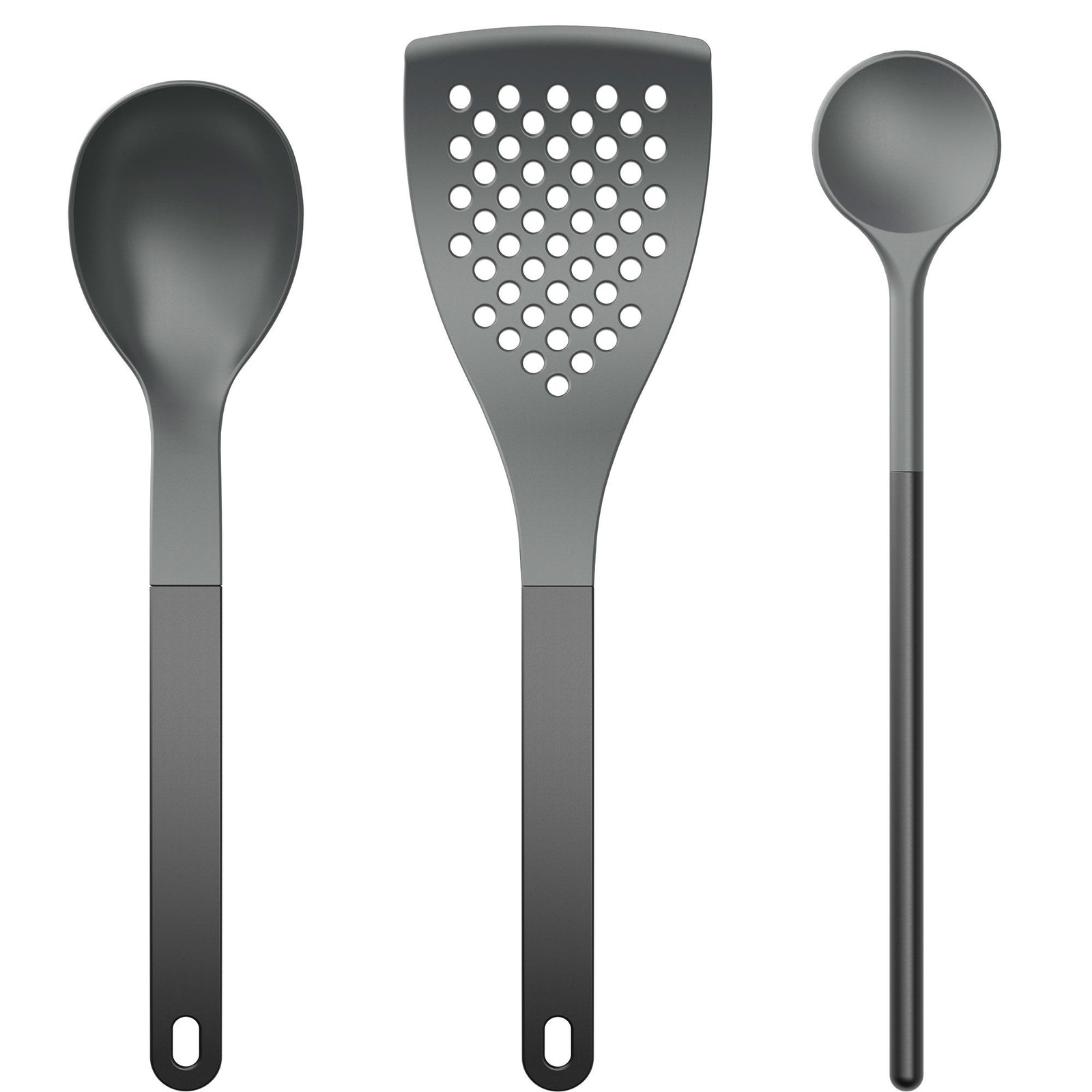 Rosti Rosti 1 Optima køkkenredskabsæt 3 dele, sort – billede i brug (Køkkenredskaber)
