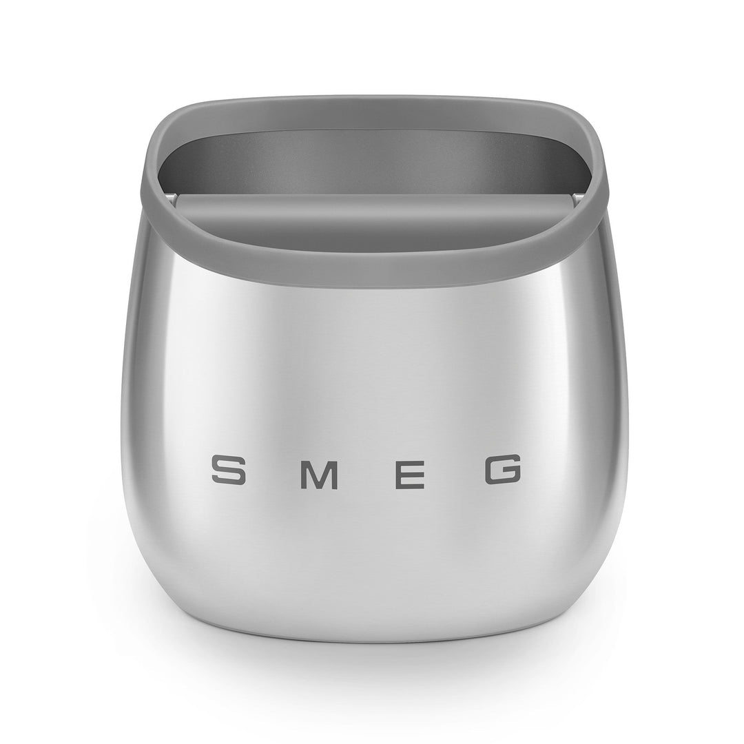 Smeg Smeg Knock Box kaffegrumsbeholder, rustfrit stål ❤ produktbillede (Kaffe tilbehør)