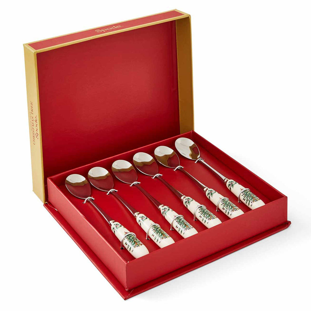 Spode Spode Christmas Tree teske, 6 stk. – detaljebillede (Teske)