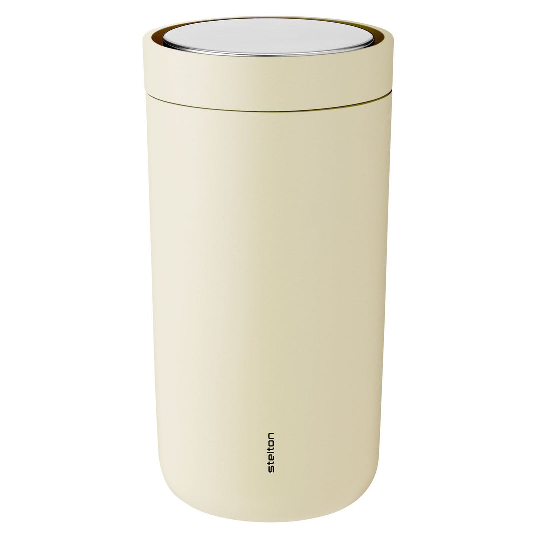 Stelton Stelton To Go Click Termokop 0,2 liter, stål, mellow yellow – detaljebillede (Termokop)