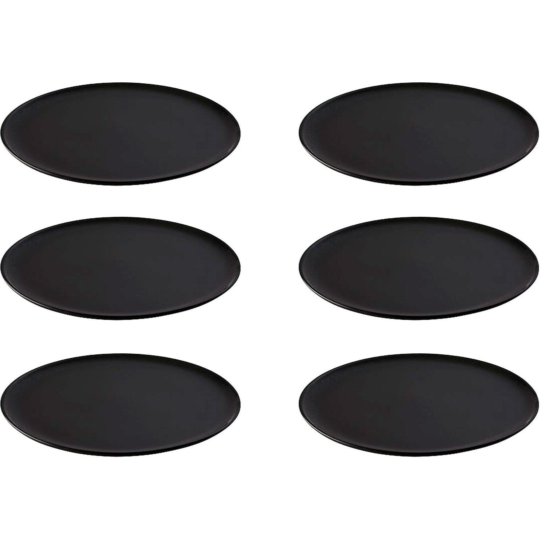 Aida Aida RAW middagstallerken 28 cm, titanium black, 6 stk. – produktfoto (Madtallerken)