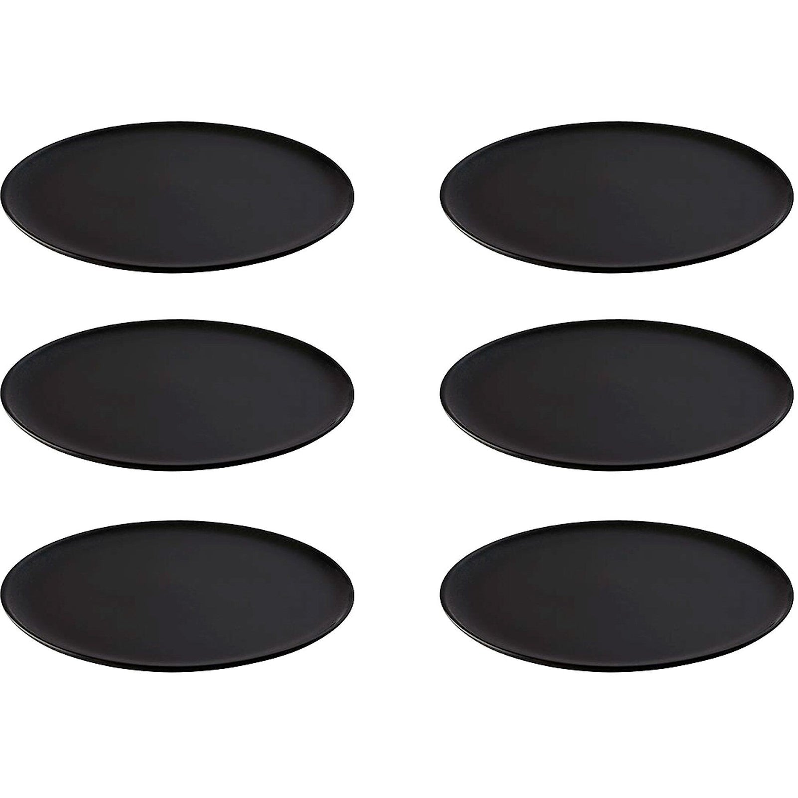 Aida Aida RAW middagstallerken 28 cm, titanium black, 6 stk. – produktfoto (Madtallerken)