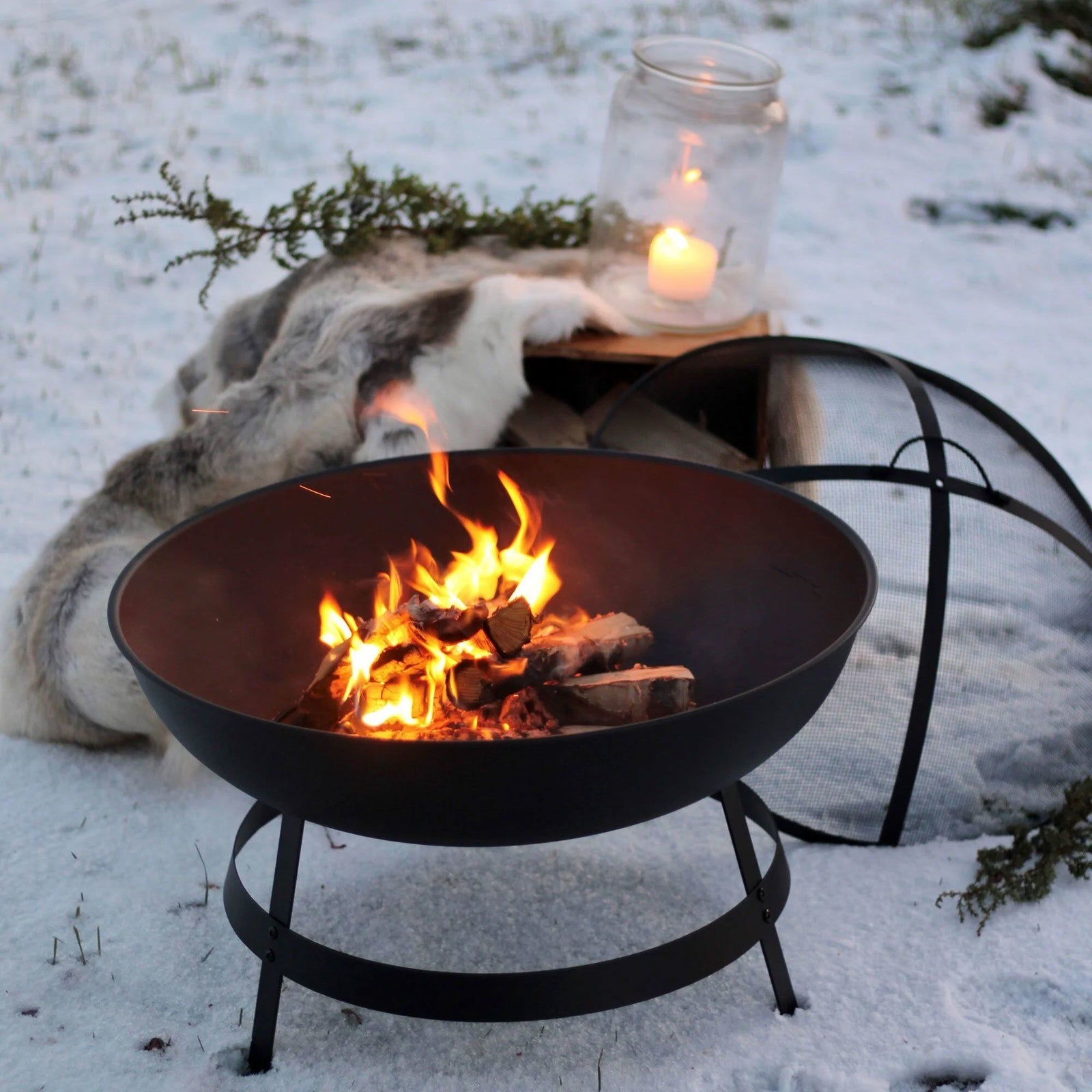 Mareld Mareld Traditional ildsted ❤ billede i brug (Ildsted & Bålfad)