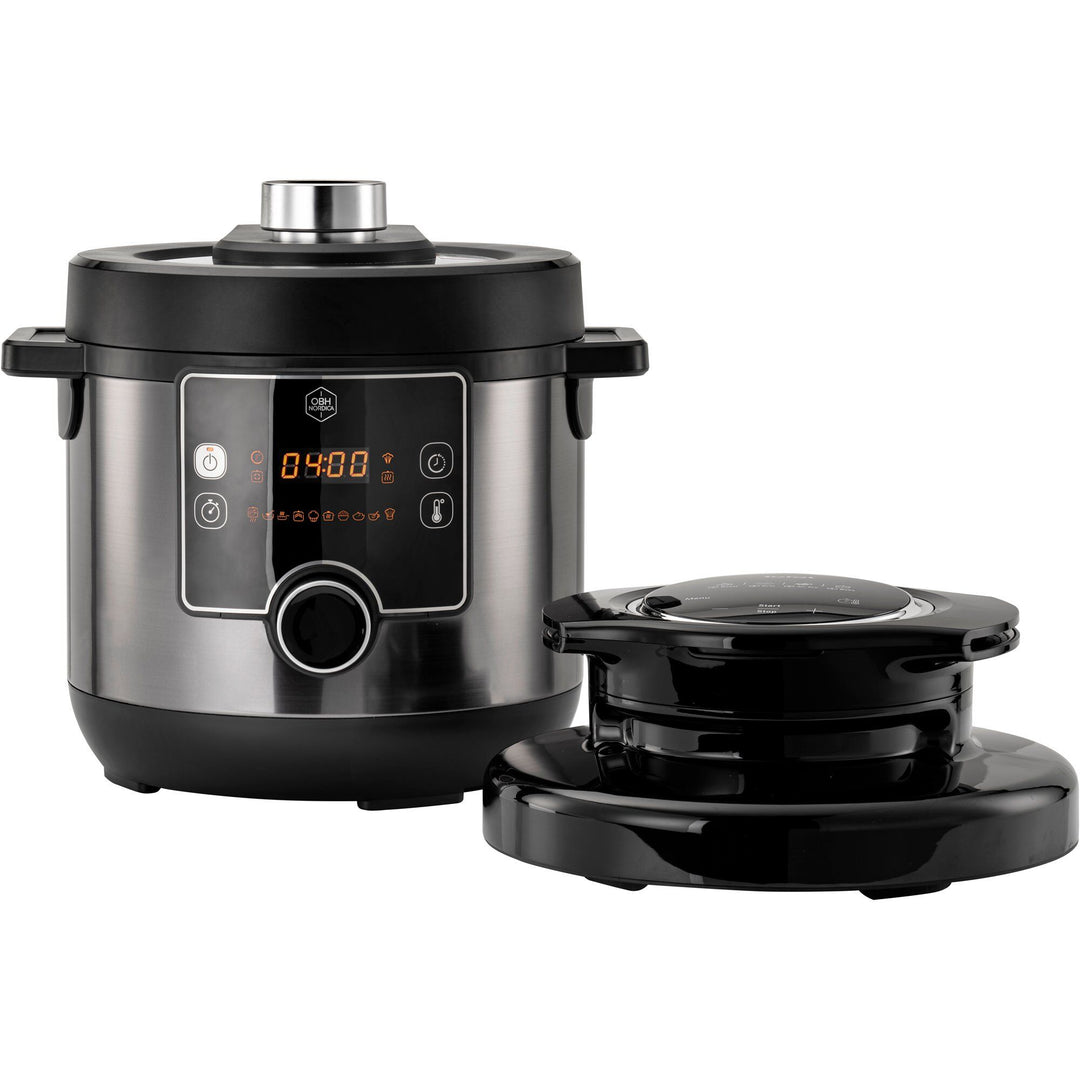 Obh nordica Obh nordica Turbo Cuisine & Fry multicooker 7,5 liter ❤ vinkelbillede (Slow Cooker)