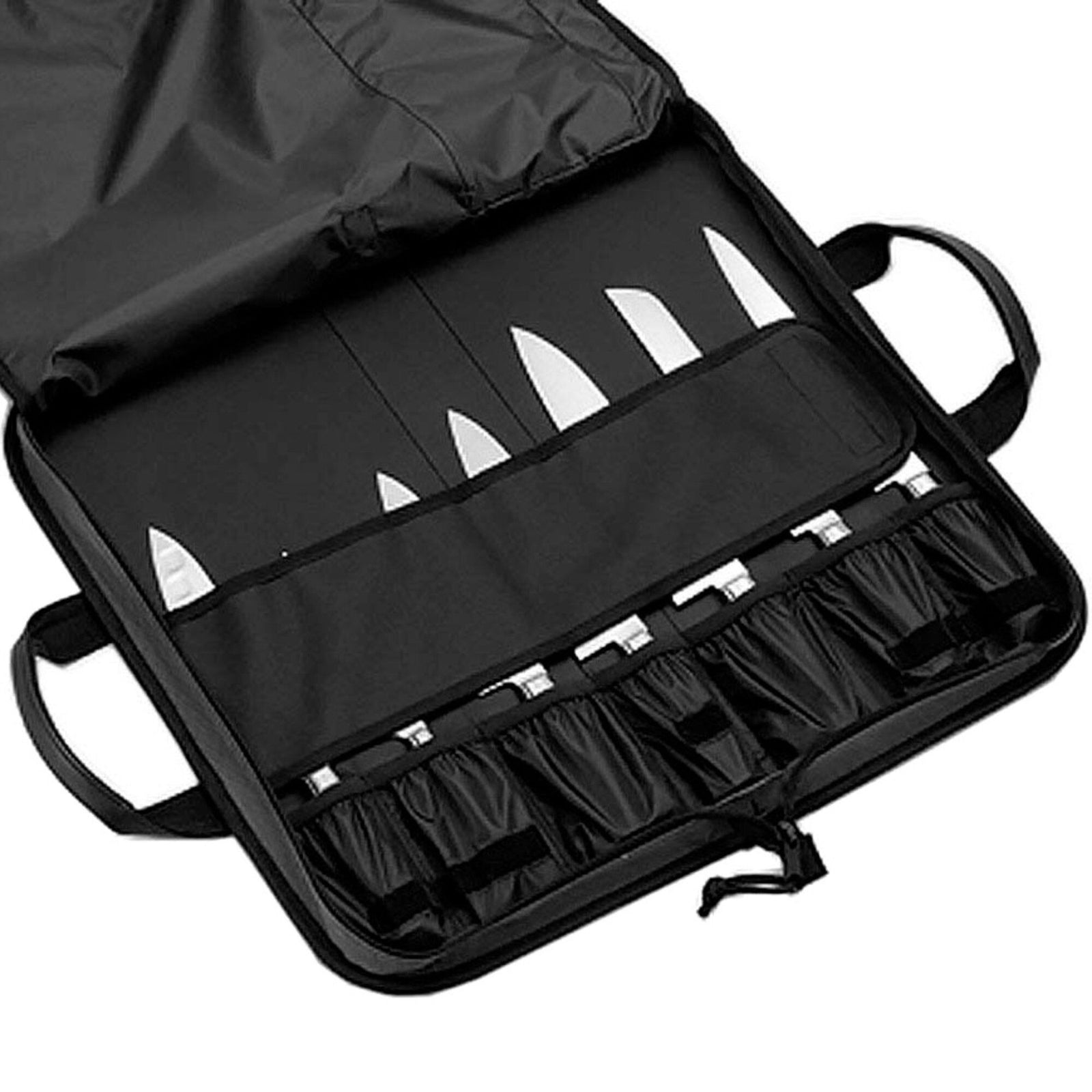 Tamahagane Tamahagane Knivtaske 7 knive ❤ billede i brug (Knivtaske)