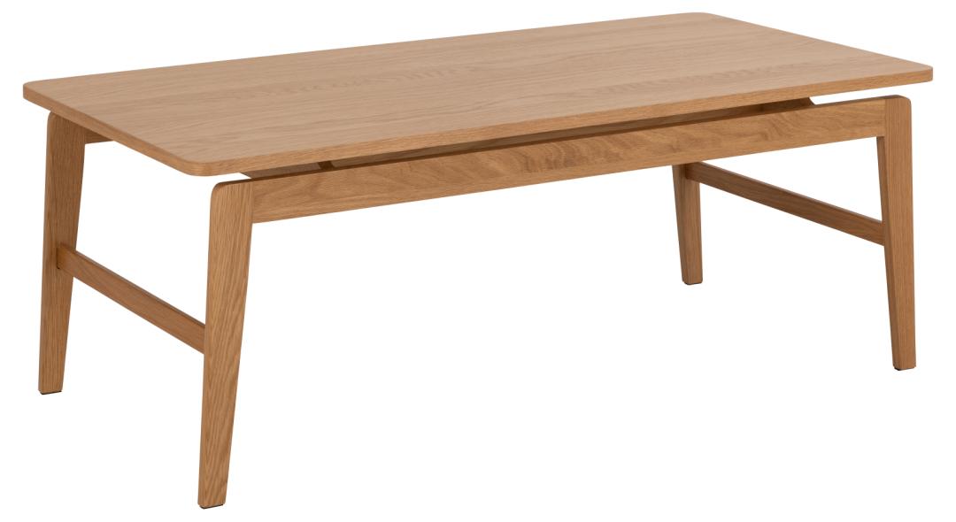 ACT NORDIC Essex sofabord rektangulær UV lakeret egefiner og NC lak eg 120x60
