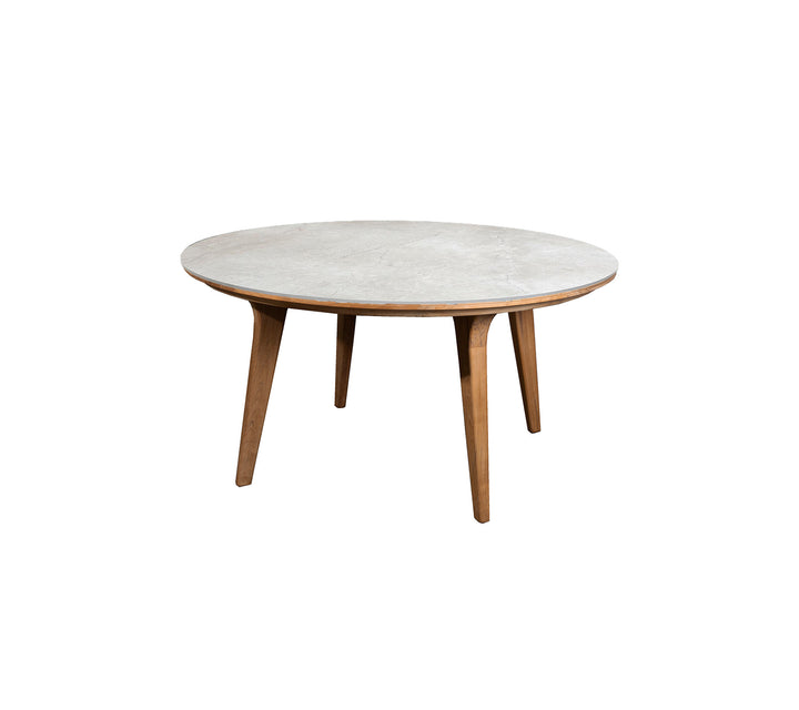 Produktbillede af CANE-LINE ASPECT SPISEBORD M/ GRÅ BORDPLADE TEAK 144 i premium kvalitet