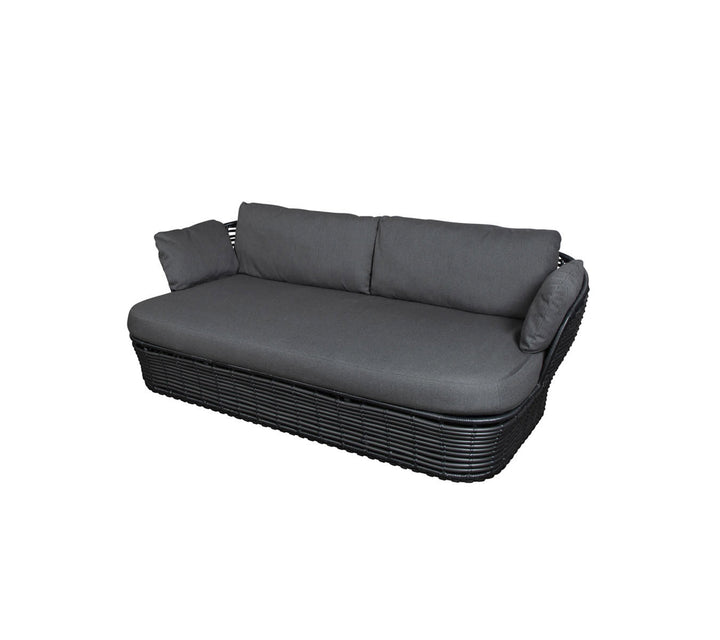 Produktbillede af CANE-LINE BASKET SOFA 2/PERS GRAPHITE WEAVE 201 i premium kvalitet