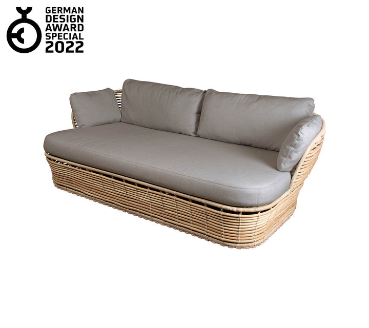 Produktbillede af CANE-LINE BASKET SOFA 2/PERS NATURAL WEAVE 201 i premium kvalitet