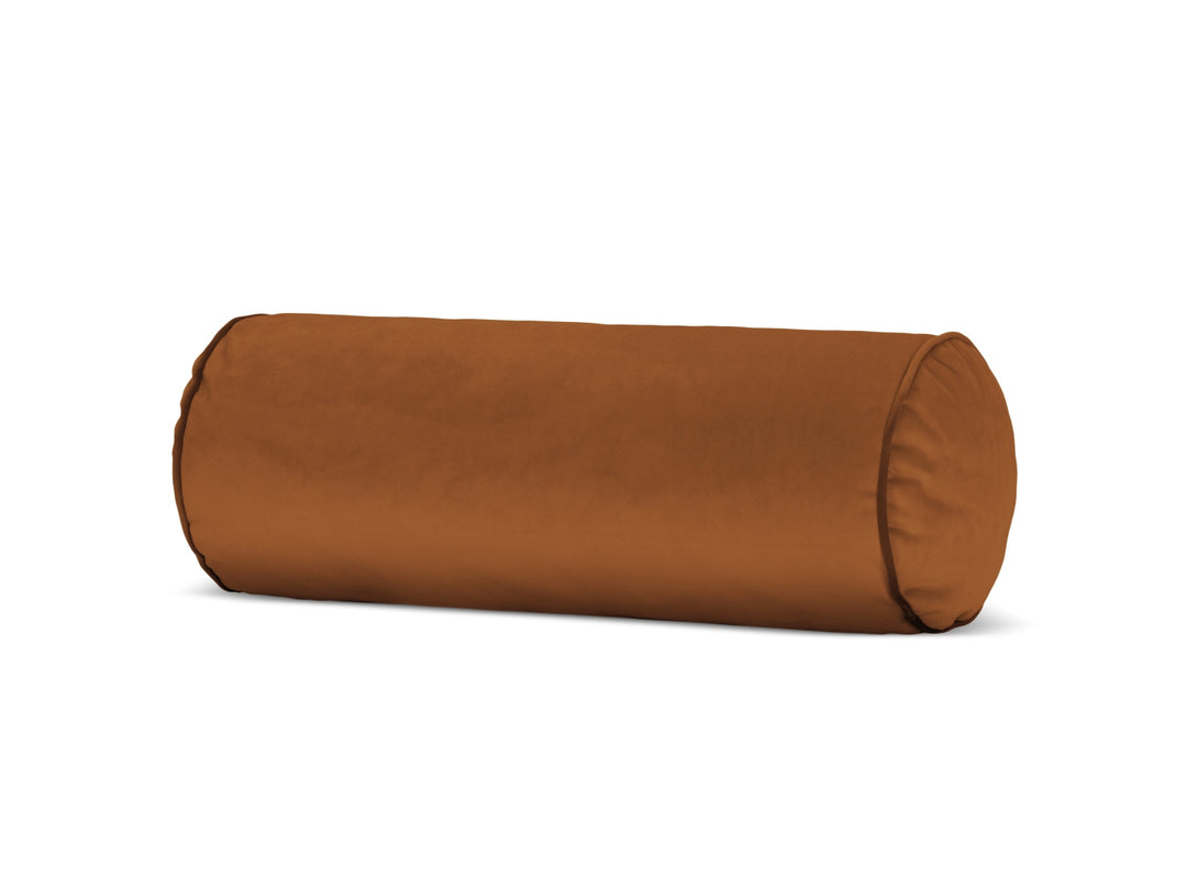 MICADONI Harvey pøllepude rund terracotta fløjl stof 20x20x50
