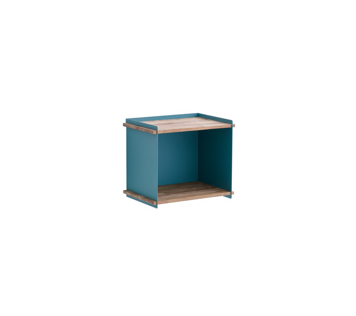 Produktbillede af CANE-LINE BOX WALL INKL. OPHæNG I AQUA TEAK 37 i premium kvalitet
