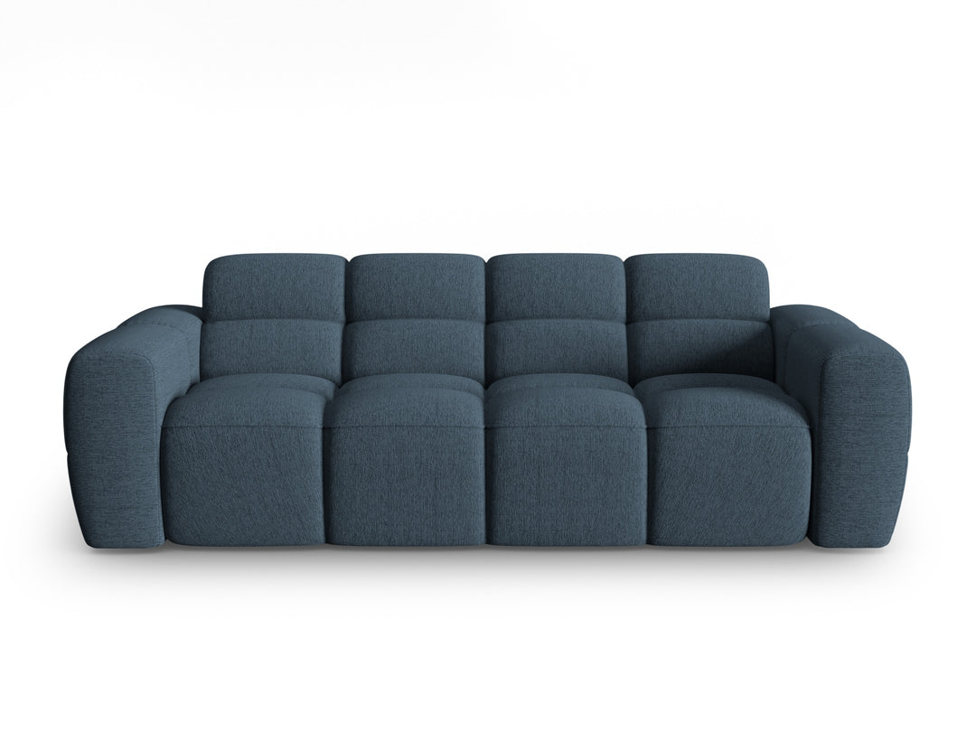MICADONI Lisa 3 pers. sofa mørkegrå struktur stof